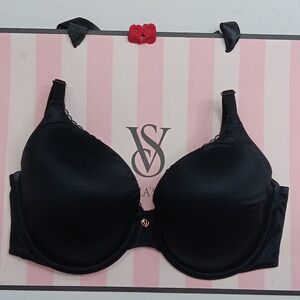 Victoria's Secret Elegant Black Bra Body By Victoria Perfect Coverage Size38B